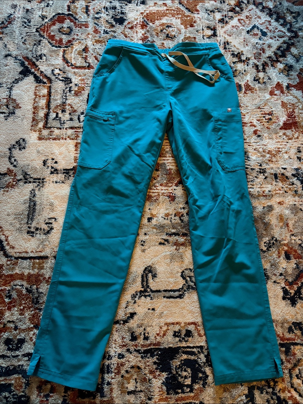 Figs Teal Straight Leg PO# 1773
